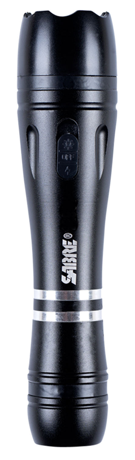 Sabre S3000SF Black Stun Gun Flashlight Combo 2.51 uC with Holster