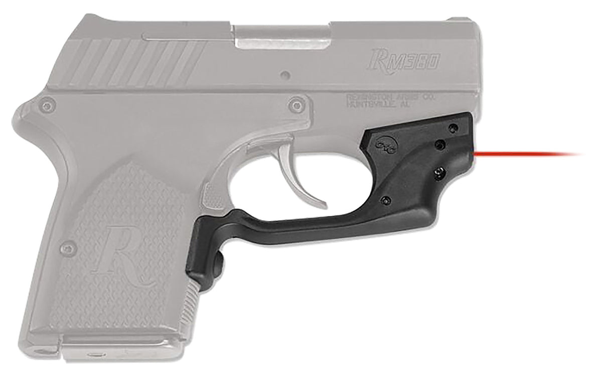Crimson Trace 0145501 Red Laser Laserguard Remington RM380 Black Polymer