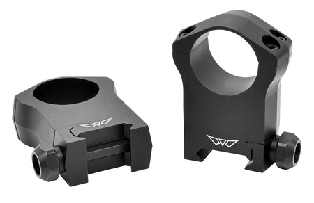 Warne 7204M Matte Black 1 Inch Ultra High Profile Mountain Tech Scope Rings