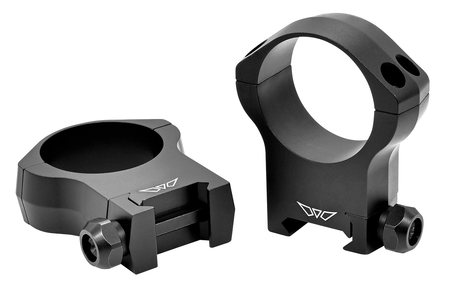 Warne 7244M 35mm Ultra High Mountain Tech Scope Rings Black 0 MOA