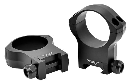 Warne 7244M 35mm Ultra High Mountain Tech Scope Rings Black 0 MOA