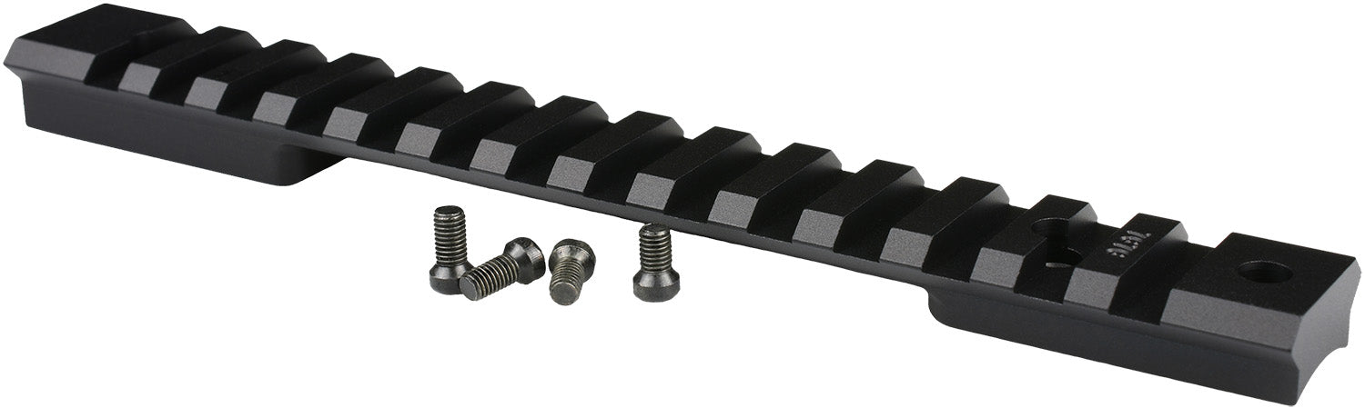 Warne 7676M Picatinny Rail Winchester Model 70/Marlin XL-7 Long Action 0 MOA Anodized Aluminum