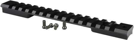 Warne 7676M Picatinny Rail Winchester Model 70/Marlin XL-7 Long Action 0 MOA Anodized Aluminum