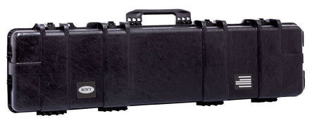 Boyt Harness H52SG Single Gun Case Black Polypropylene with O-Ring Gasket and Draw Latches