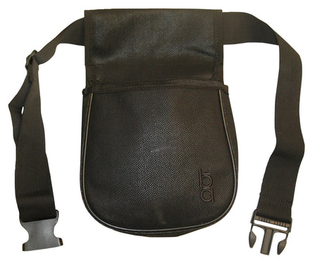 Bob Allen 23284 50rd Divided Shell Pouch Classic Leather Belt Mount 26-50"