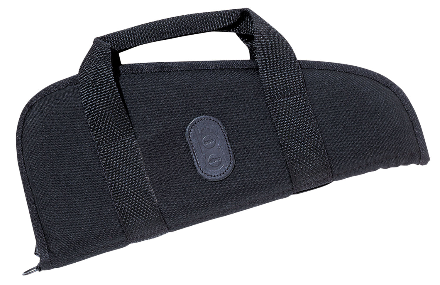 Bob Allen Bison Pistol Rug Black Canvas 10" Long Wraparound Handles Handgun Storage