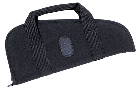 Bob Allen Bison Pistol Rug Black Canvas 10" Long Wraparound Handles Handgun Storage