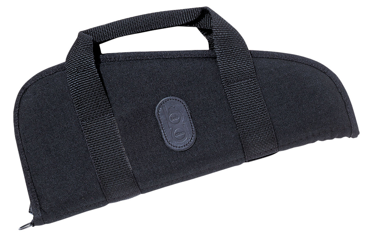 Bob Allen Bison Pistol Rug Black Canvas 18" Long Wraparound Handles Handgun Storage
