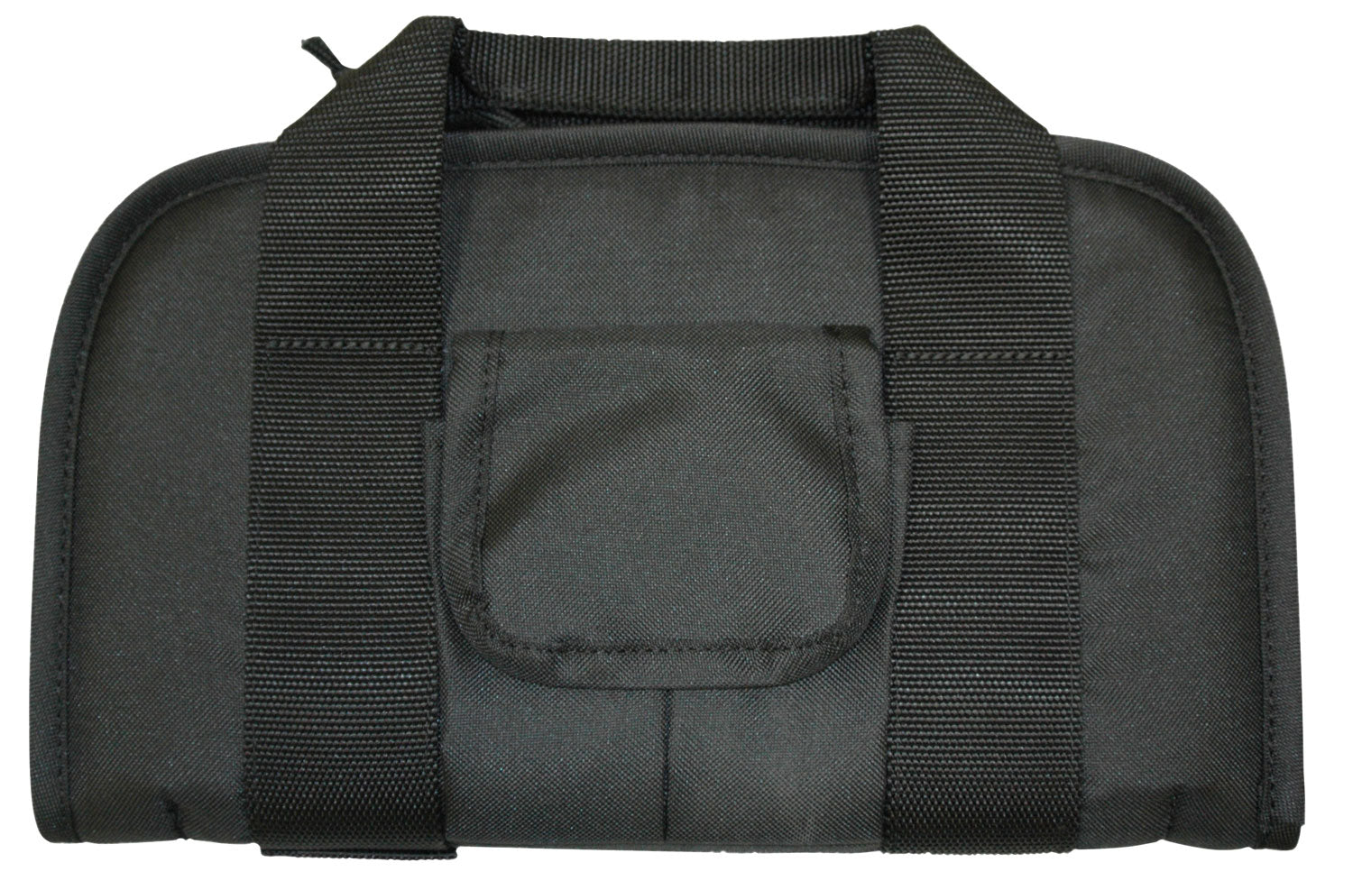 Bob Allen Max-Ops Water Resistant Handgun Case Black 600D Polyester External Magazine Pocket