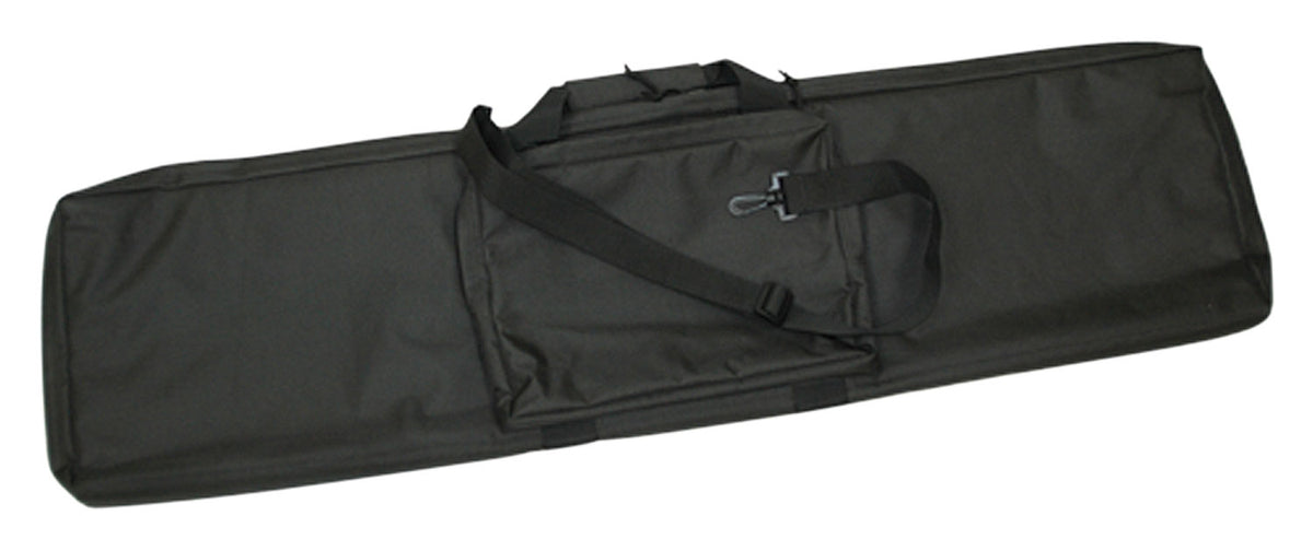 Bob Allen 79001 36" Black Tactical Rifle Case with Foam Padding and Water Resistance