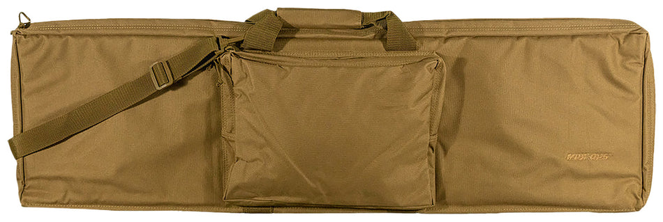 Bob Allen 79004 42" Coyote Brown Tactical Rifle Case with Foam Padding and Water Resistance