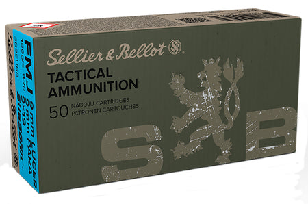 Sellier & Bellot (S&B) Subsonic Full Metal Jacket 150 Grain 9mm Luger/Parabellum 1001 fps 754908500932