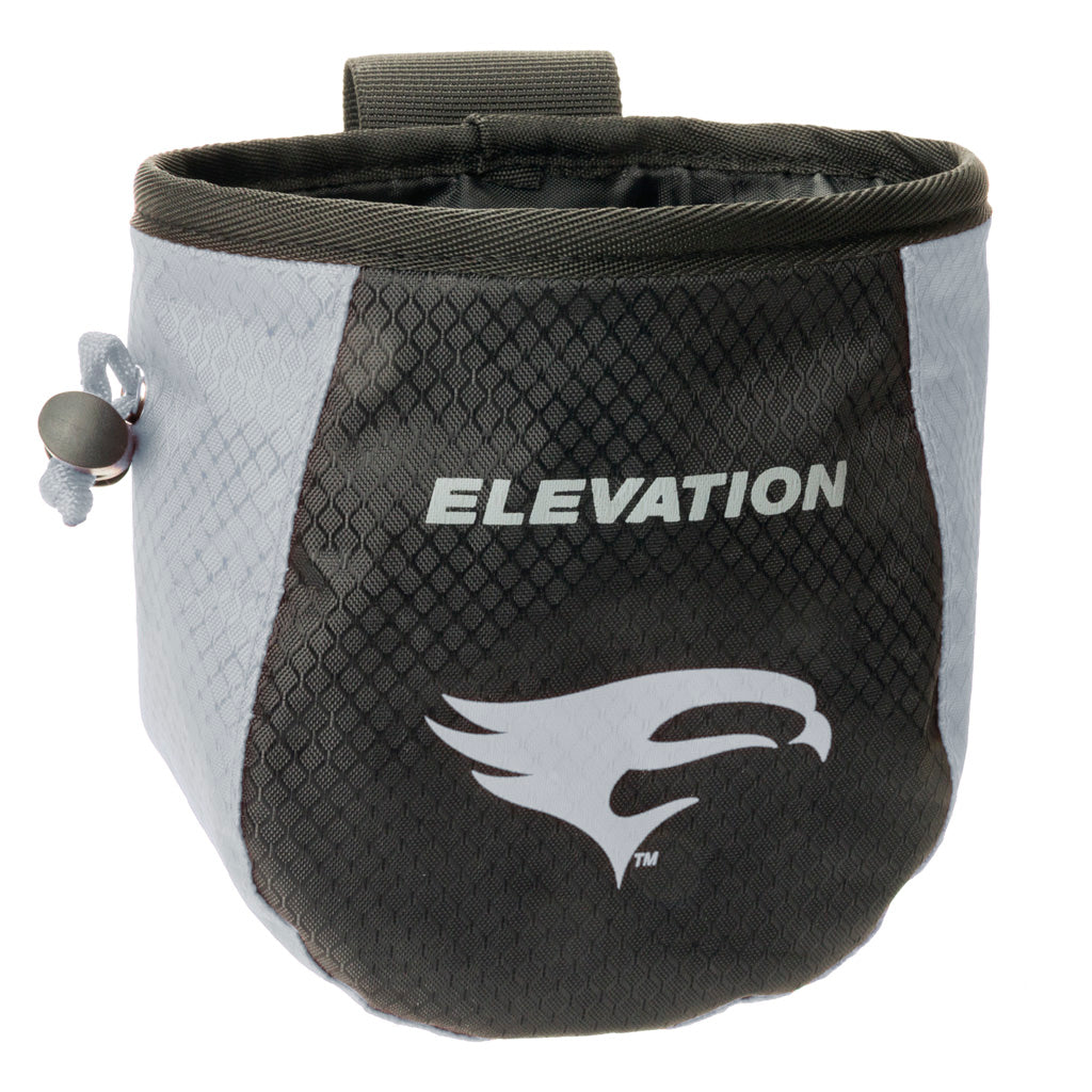 Elevation Pro Release Pouch Black/Silver Zippered Accessory Pocket