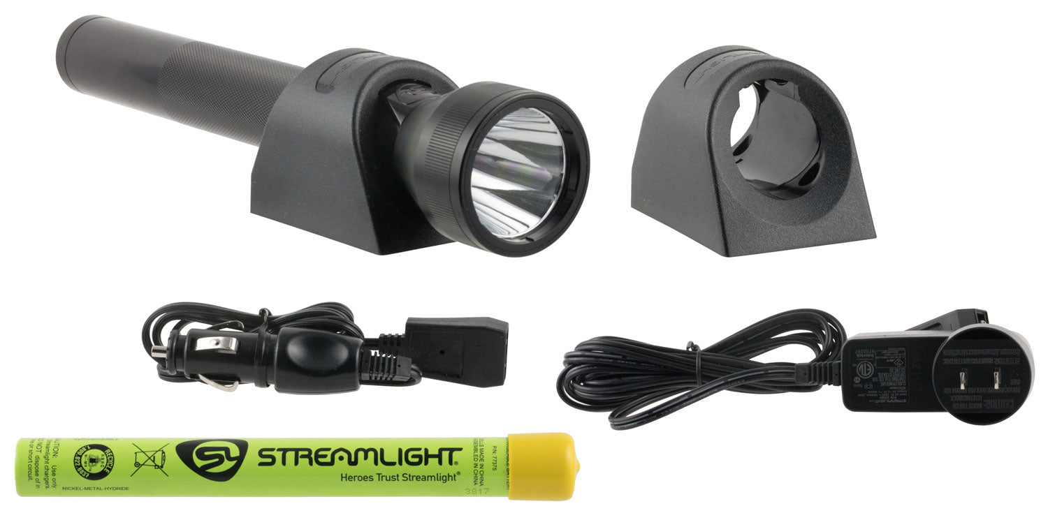 Streamlight 20703 SL-20L Black Anodized Variable Intensity Rechargeable Flashlight 450 Lumens White LED