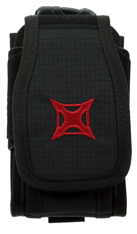 Vertx Phone and Multi-Tool Pouch Black Cordura 7"x4"x2" Velcro Closure VTX5140BK