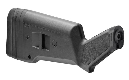 Magpul MAG490-BLK SGA Stock Black Polymer Ambidextrous Fits Mossberg 500/590/590A1 12 Gauge