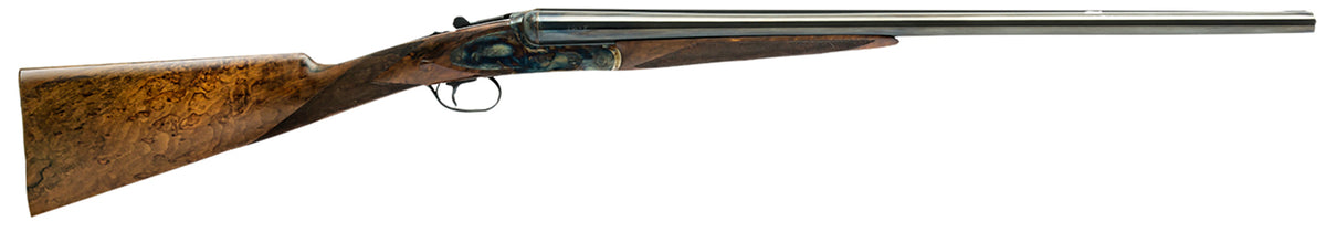 Dickinson SX2026D Plantation 20 Gauge with 26" Black Barrel, 3" Chamber, 2rd Capacity, Color Case Hardened Metal Finish, Oil Turkish Walnut Stock & Double Trigger Right Hand (Full Size)