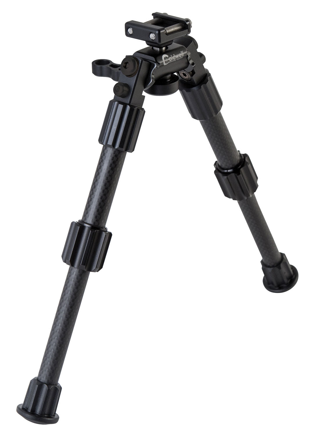 Caldwell 1081952 Accumax Carbon Fiber Bipod Picatinny Rail 6-9" Black