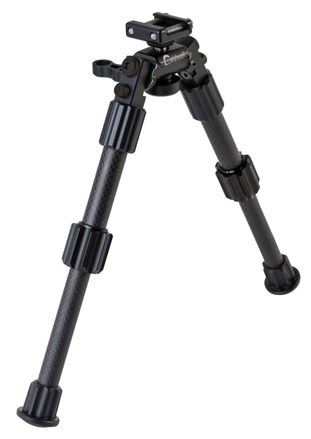 Caldwell 1081952 Accumax Carbon Fiber Bipod Picatinny Rail 6-9" Black