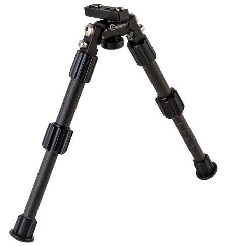 Caldwell 1081953 Accumax Carbon Fiber Bipod M-LOK KeyMod 6-9" Black