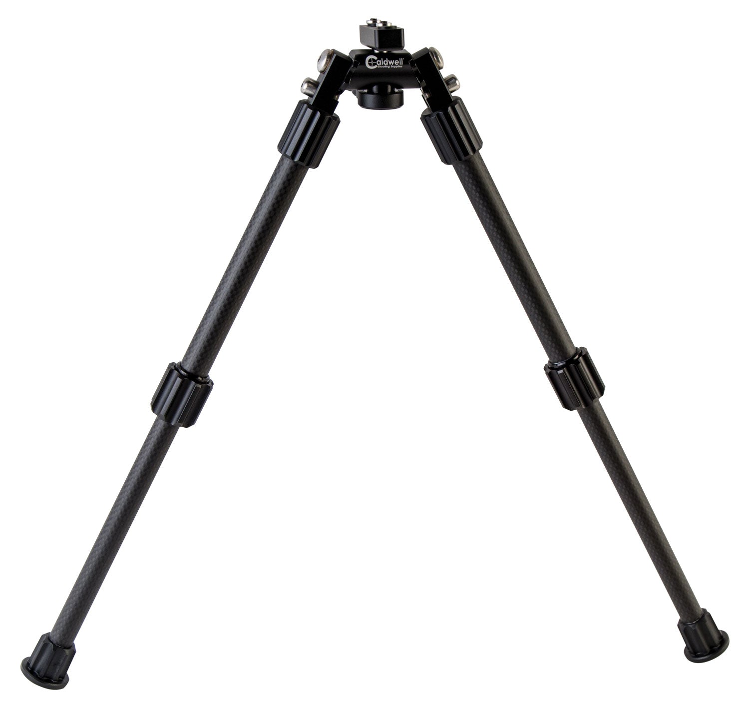 Caldwell 1082223 Accumax Carbon Fiber Bipod M-LOK KeyMod 9-13" Black
