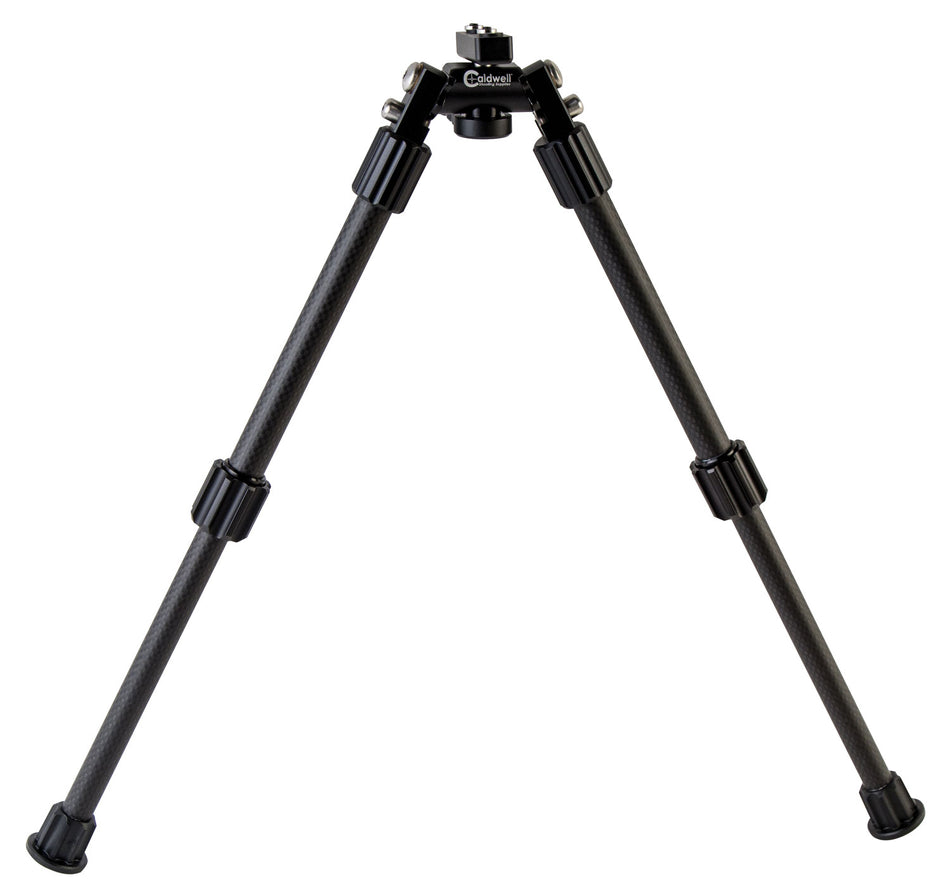 Caldwell 1082223 Accumax Carbon Fiber Bipod M-LOK KeyMod 9-13" Black