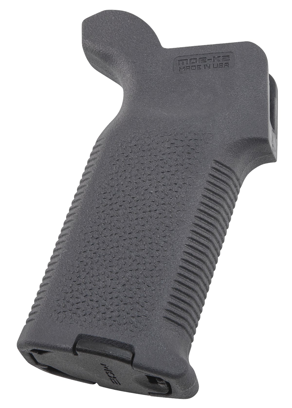 Magpul MAG522-GRY MOE-K2 Gray Polymer Pistol Grip for AR Platform