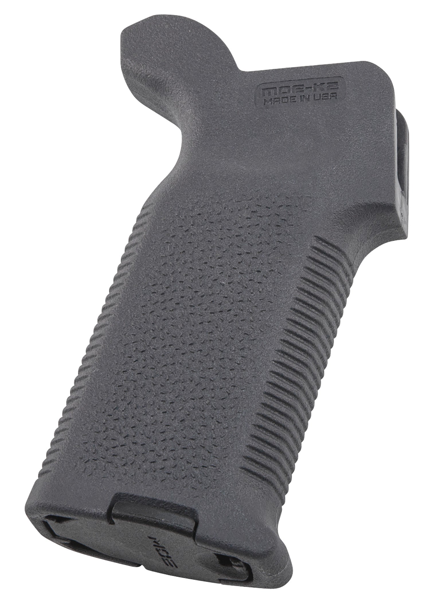 Magpul MAG522-GRY MOE-K2 Gray Polymer Pistol Grip for AR Platform