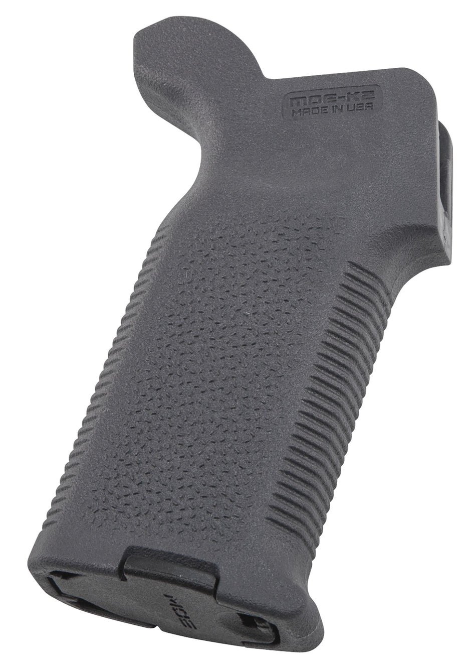 Magpul MAG522-GRY MOE-K2 Gray Polymer Pistol Grip for AR Platform