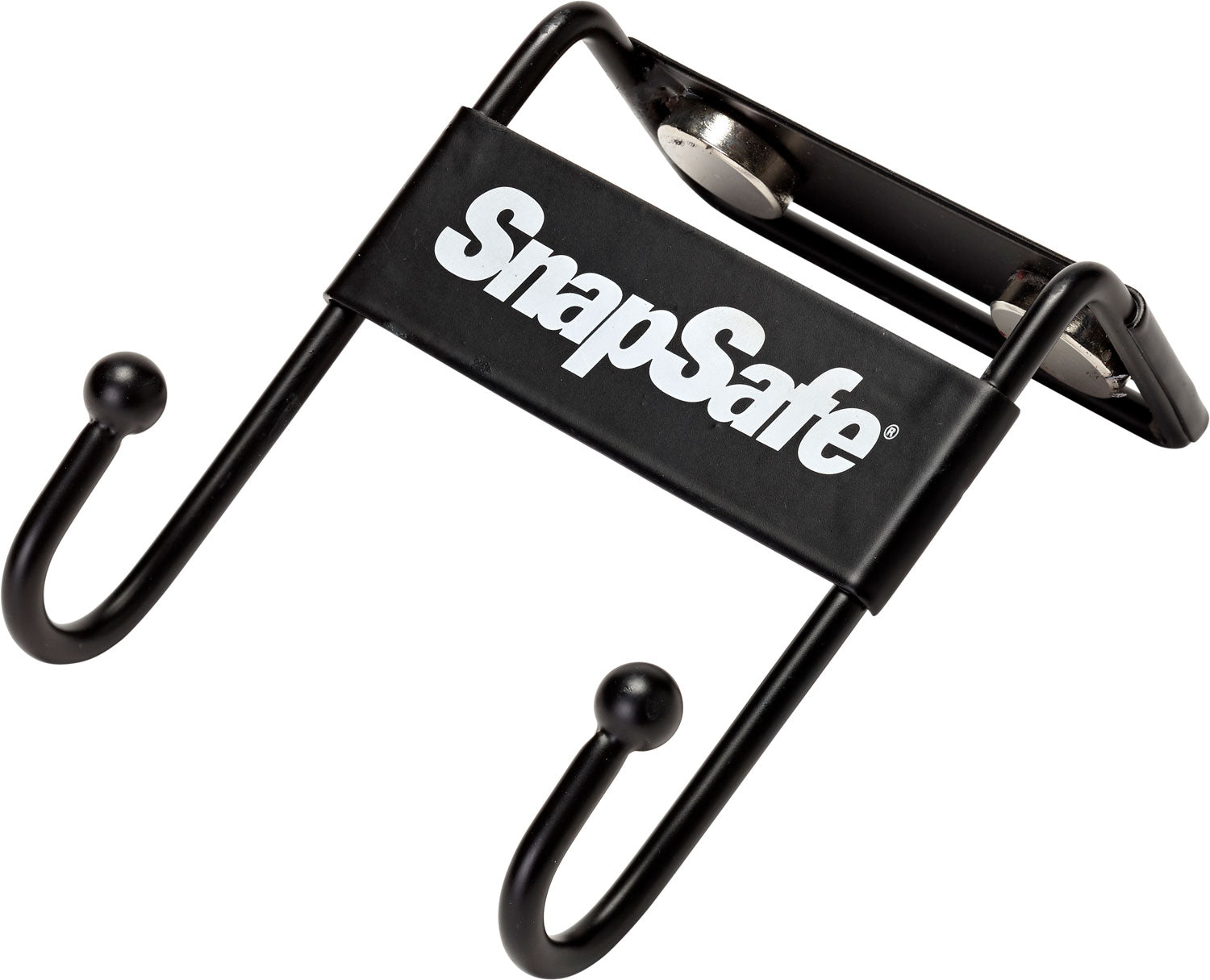 SnapSafe 75911 Two-Prong Magnetic Hook Black Steel Gun Safe Organizer