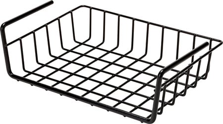 SnapSafe 76012 Coated Wire Hanging Safe Shelf Black 12"W x 9"D x 2.5"H