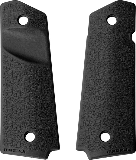 Magpul MAG524-BLK MOE Black Reinforced Polymer Grip Panels for 1911 Full Size