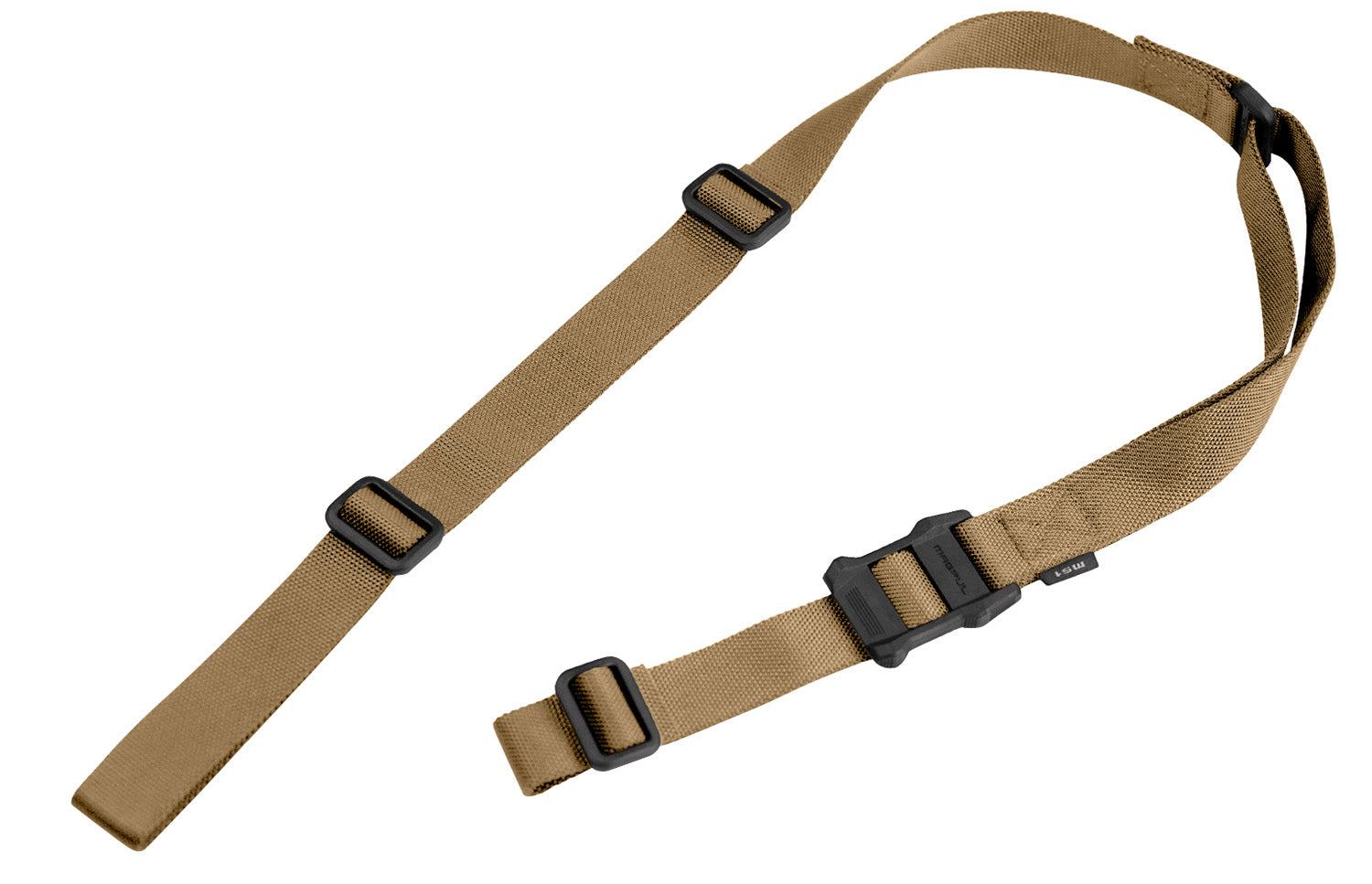 Magpul MAG513COY MS1 Adjustable Coyote Nylon 48"-60" Two-Point Rifle Sling