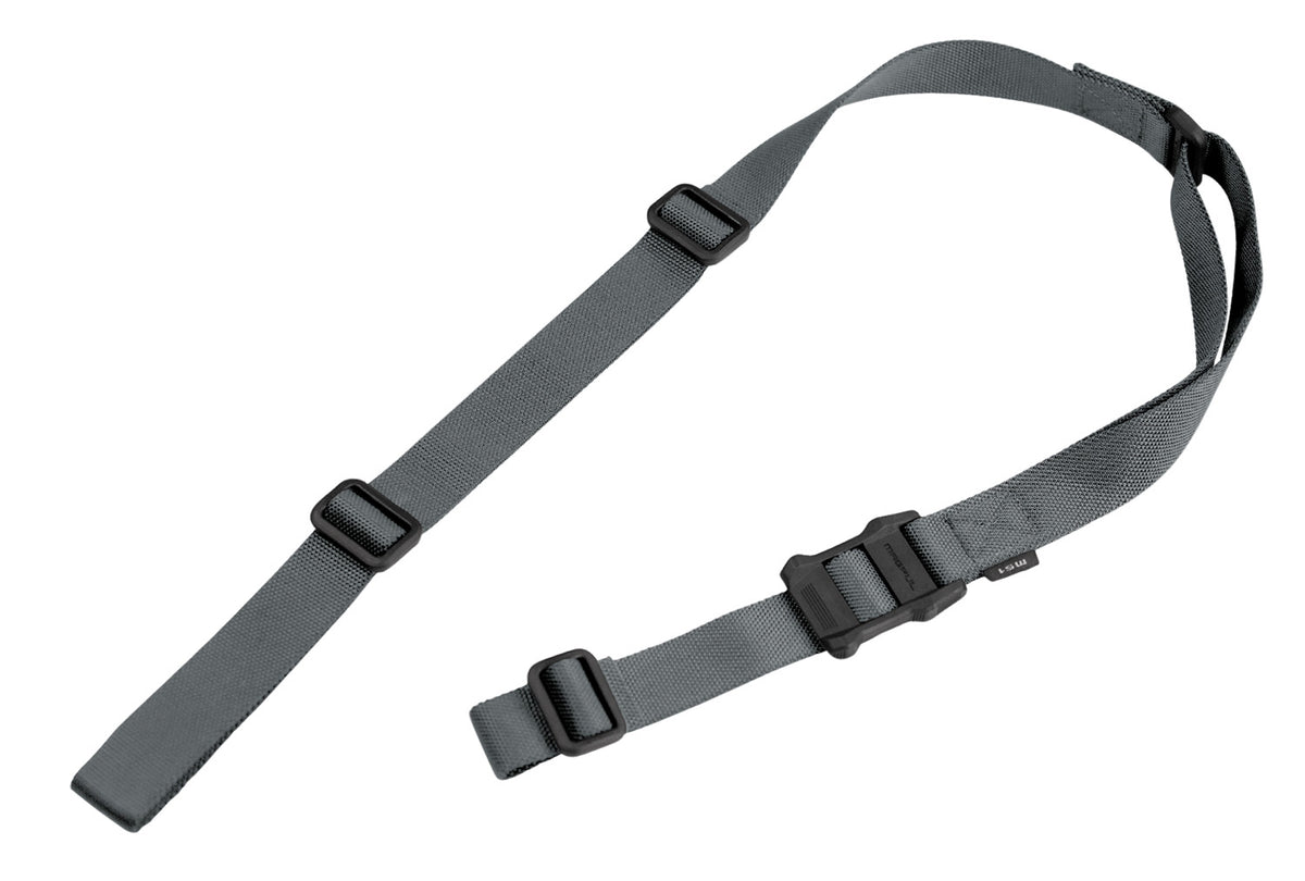 Magpul MAG513GRY MS1 Adjustable Gray Nylon 48"-60" Two-Point Rifle Sling