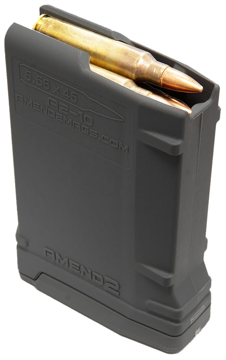 Amend2 556MOD2BLK10 AR-15/M4 10-Round .223/5.56 MOD-2 Rifle Magazine Black Polymer