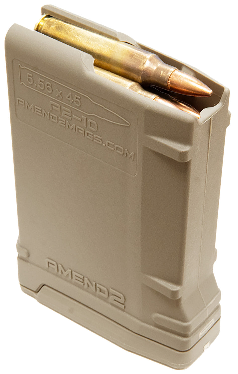 Amend2 556MOD2FDE10 AR-15/M4 10-Round .223/5.56 MOD-2 Rifle Magazine FDE Polymer