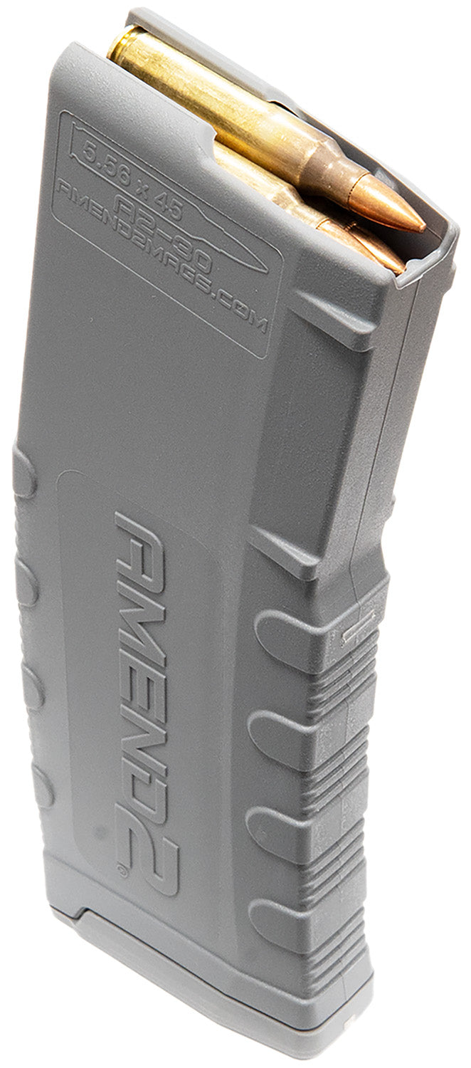 Amend2 556MOD2GRY30 AR-15/M4 30-Round .223/5.56 MOD-2 Rifle Magazine Gray Polymer