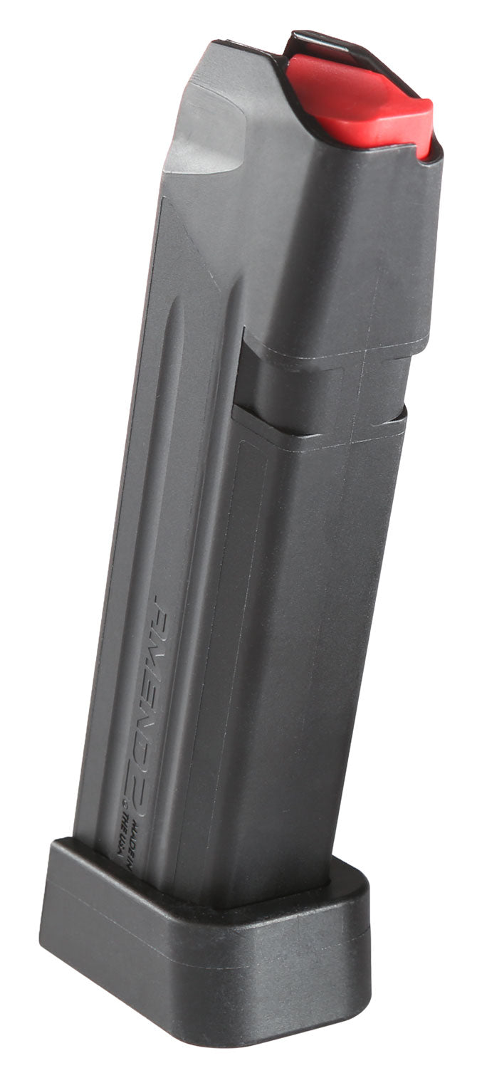 Amend2 A2GLOCK17BLK 18-Round 9mm Glock 17 Compatible Polymer Handgun Magazine Black