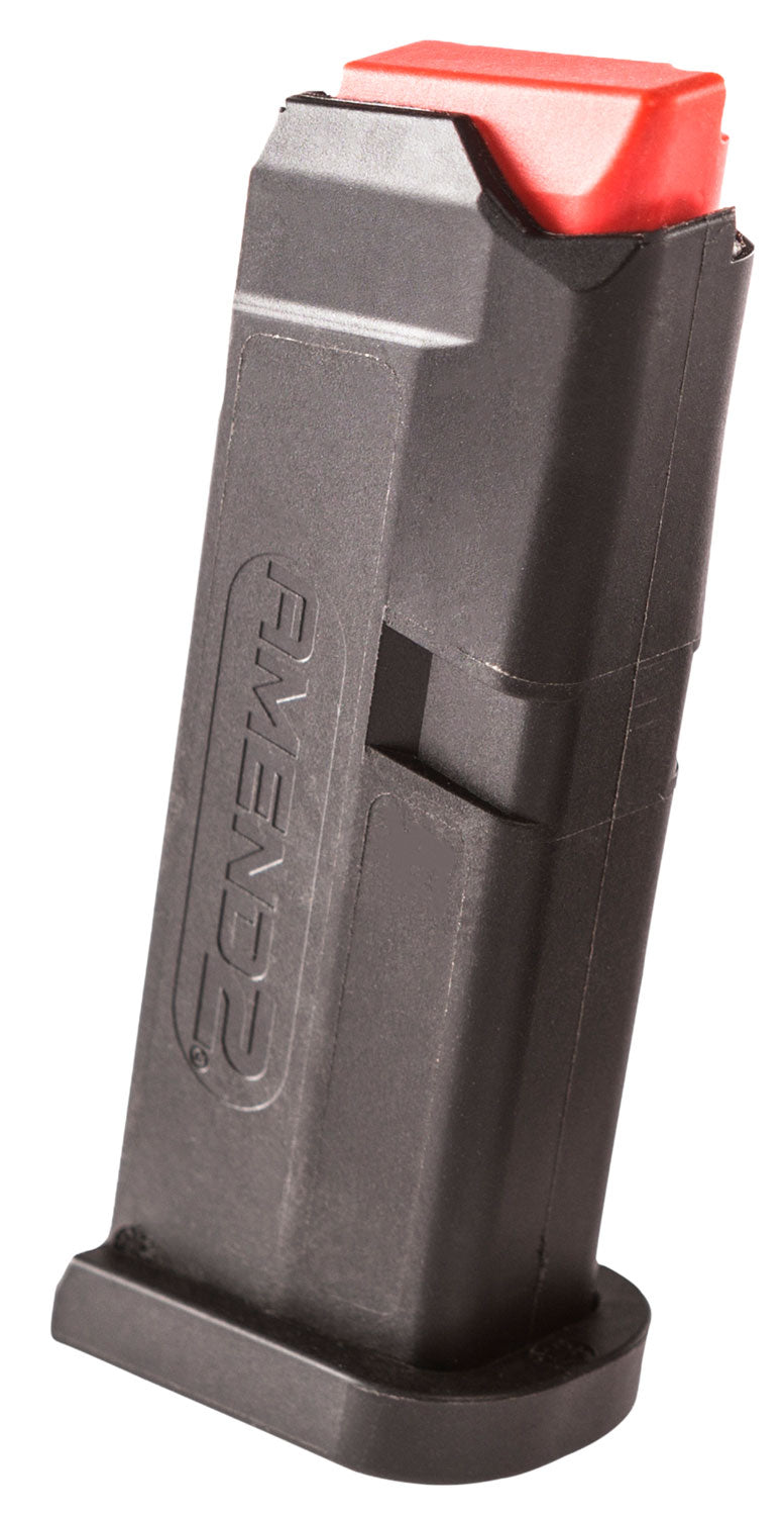Amend2 A2GLOCK42BLK 6-Round .380 ACP Glock 42 Compatible Polymer Handgun Magazine Black