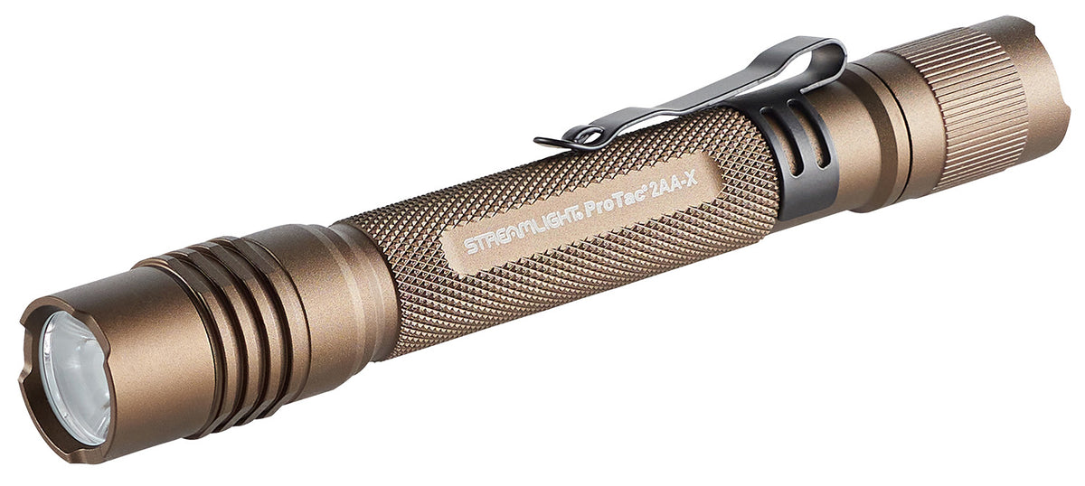 Streamlight 88072 ProTac 2AA Coyote 250-Lumen White C4 LED Tactical Everyday Carry Flashlight