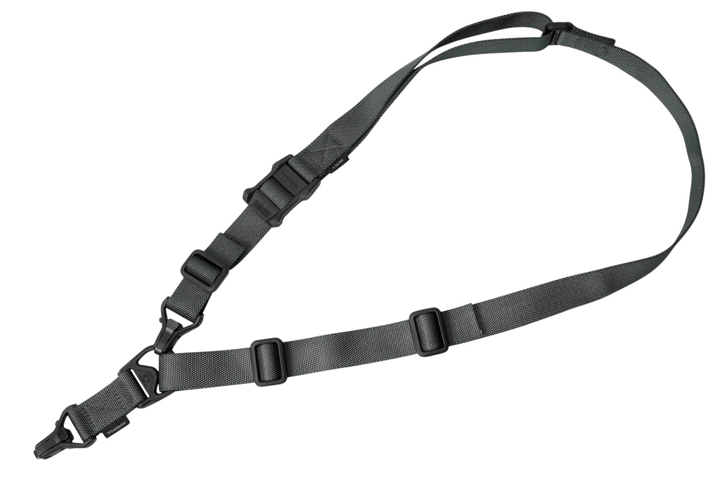 Magpul MAG514GRY MS3 GEN2 Adjustable Gray Nylon 48"-60" One-Two Point Rifle Sling