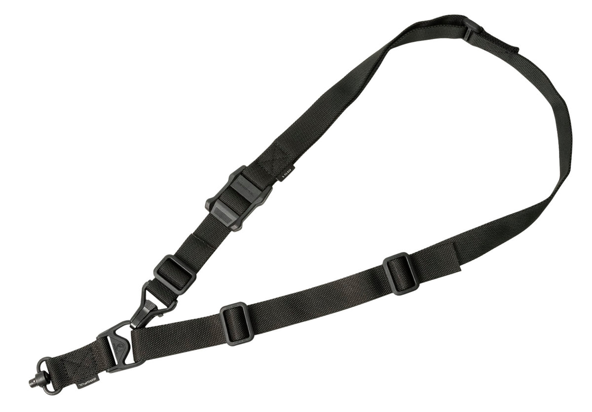 Magpul MAG515BLK MS3 GEN2 Single QD Rifle Sling Black Nylon Adjustable 48"-60"