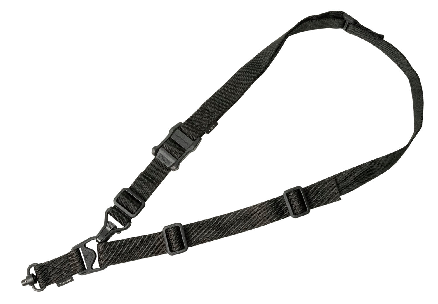 Magpul MAG515BLK MS3 GEN2 Single QD Rifle Sling Black Nylon Adjustable 48"-60"