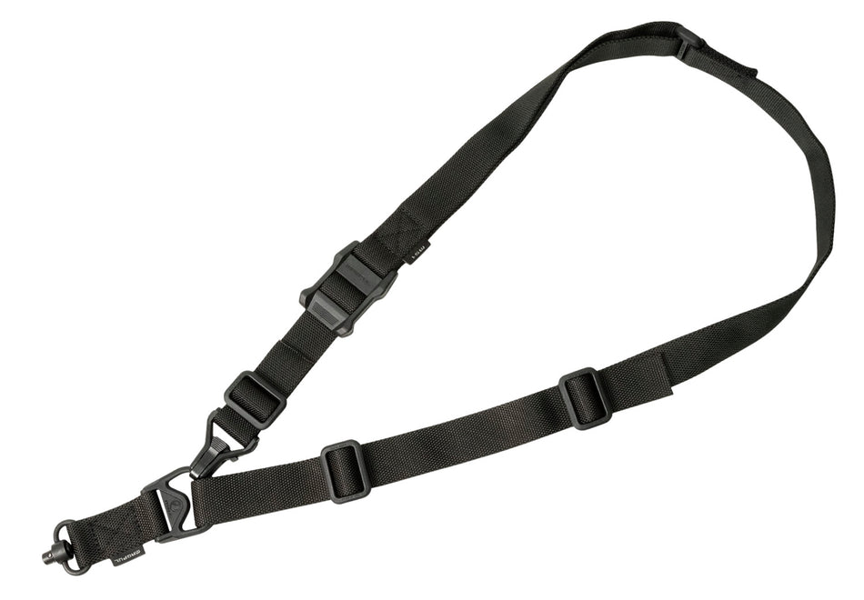 Magpul MAG515BLK MS3 GEN2 Single QD Rifle Sling Black Nylon Adjustable 48"-60"