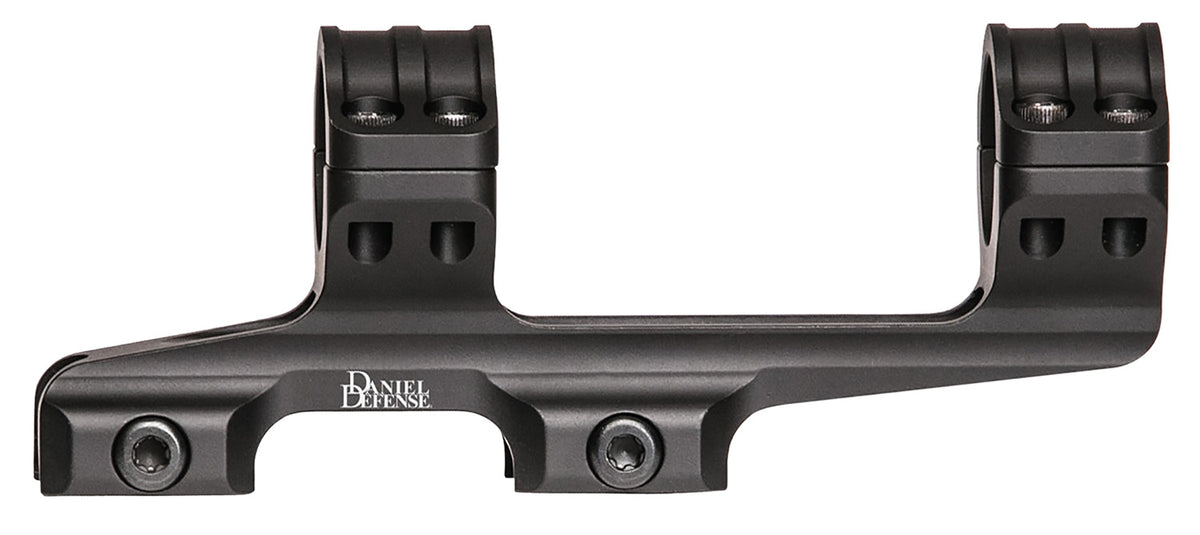 Daniel Defense 0304707276 Black Aluminum 1-Inch Variable Power Optics Mount Ring Combo