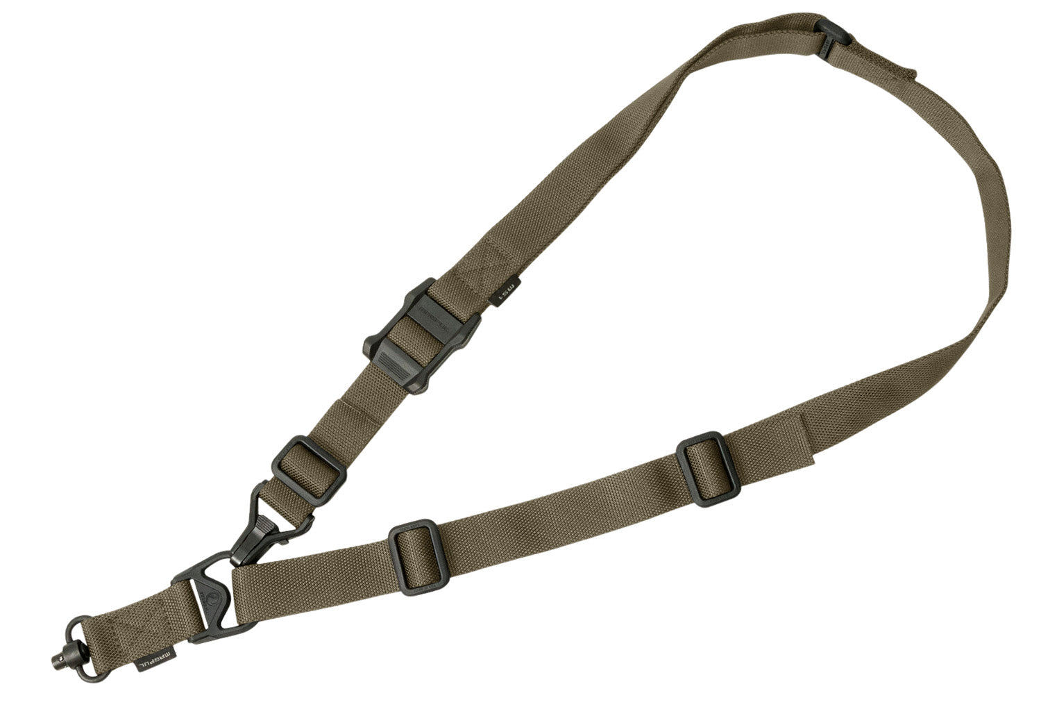 Magpul MAG515RGR MS3 GEN2 Single QD Rifle Sling Ranger Green Nylon Adjustable 48"-60"