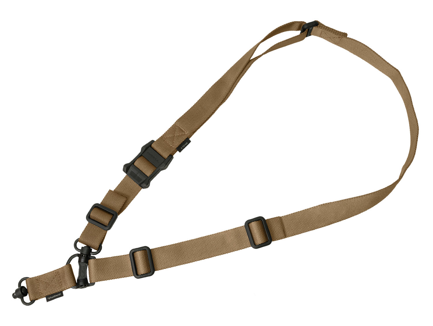 Magpul MAG518COY MS4 GEN2 Dual QD Rifle Sling Coyote Tan Nylon 48"-60" OAL