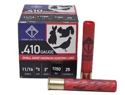 ATI .410 Bore Shotgun Ammo Hunting Load 3 in 11/16 oz #5