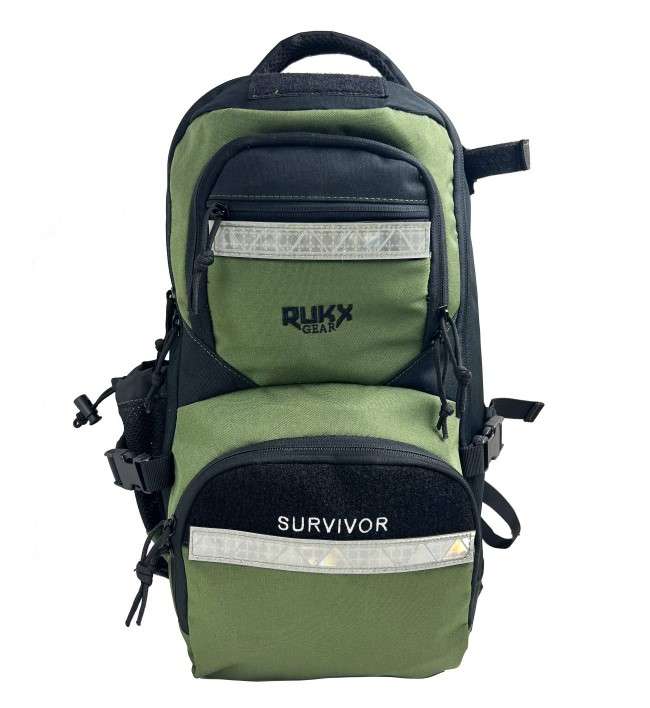 RUKX Gear Survivor Pack Green 6 Per Case