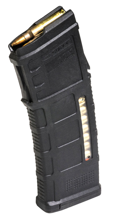 Magpul MAG575-BLK Black Polymer 30-Round PMAG GEN M3 Window Rifle Magazine 5.56x45mm NATO Steyr AUG/F88/F90